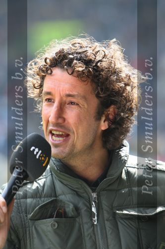 Arnhem, 20 April 2008 Kompetitiewedstrijd Vitesse-PSV, eindstand 0-1 Seizoen 2007/2008
PSV Landskampioen 
TV verslaggever Jan Joost v Gangelen