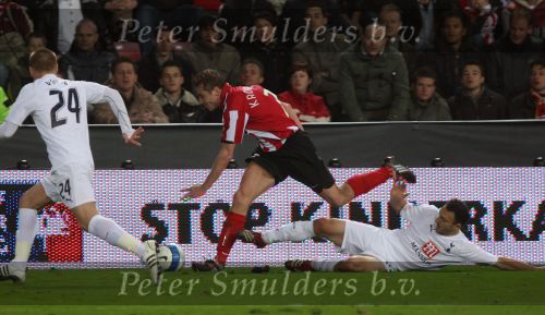 Eindhoven, 12 Maart 2008
UEFA 1/8 finale PSV-Tottenham Hotspur FC, eindstand 0-1
PSV wint na verlenging en straschoppen met 6-5 en gaat door naar de 1/4 Finale
Jan Kromkamp