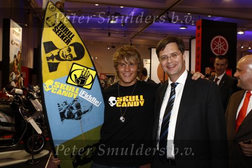 Amsterdam 31 maart 2009
Jan Peter Balkenende tijdens de openingsavond van de auto Rai.
Peter Smulders bv