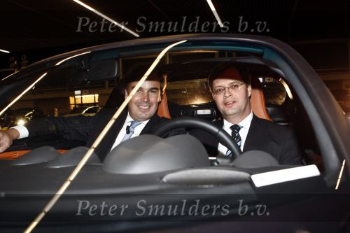 Amsterdam 31 maart 2009
Camiel Eurlings en Jan Peter Balkenende openen de auto rai in een electrische Lotus.
Peter Smulders bv