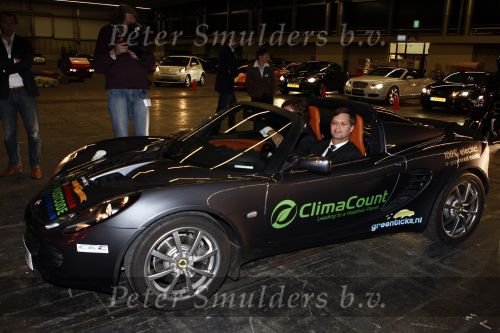 Amsterdam 31 maart 2009
Camiel Eurlings en Jan Peter Balkenende openen de auto rai in een electrische Lotus.
Peter Smulders bv