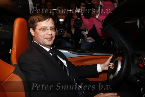 Amsterdam 31 maart 2009
Jan Peter Balkenende tijdens de openingsavond van de auto Rai.
Peter Smulders bv