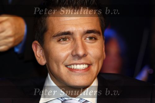 Hilversum 5 maart 2009
Uitreiking gouden buma harpen in studi 21. Jan Smit krijgt uit handen van Marco Borsato de ouvre award. Yolanthe Cabau v Kasbergen presenteert het programma   
Peter Smulders bv