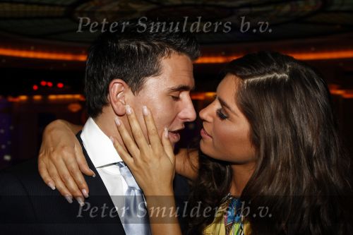 Hilversum 5 maart 2009
Uitreiking gouden buma harpen in studi 21. Jan Smit krijgt uit handen van Marco Borsato de ouvre award. Yolanthe Cabau v Kasbergen presenteert het programma   
Peter Smulders bv