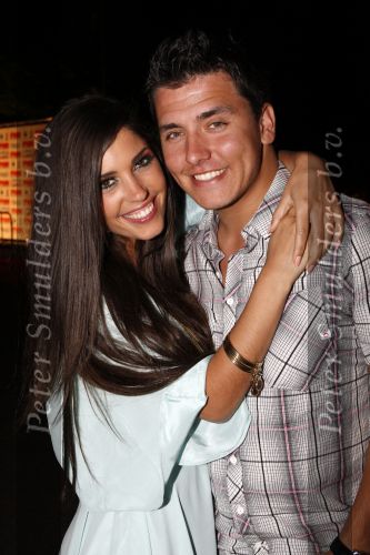 Amsterdam 13 mei 2008
Yolanthe Cabau v Kasbergen presenteert FHM award in hotel Arena. Yolanthe werd opgehaald door haar vriend Jan Smit.