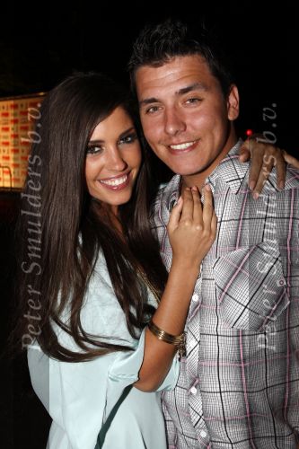 Amsterdam 13 mei 2008
Yolanthe Cabau v Kasbergen presenteert FHM award in hotel Arena. Yolanthe werd opgehaald door haar vriend Jan Smit.