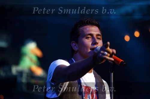 Breda 26 augustus 2008
Muziekfeest van de Tros op de grote markt in Breda. 
jan Smit