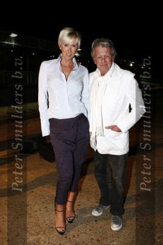 Amsterdam 15 september 2008
Feestje ivm de 50e Linda magazine op boot de ocean diva. 
Jan des Bouvrie en Monique des Bouvrie