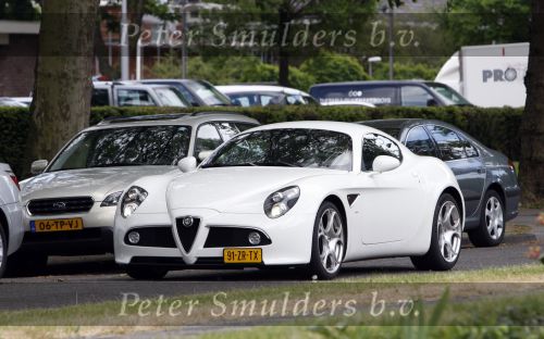 Amstelveen 21 mei 2008
Jan des Bouvrie met zijn speciale Alfa Romeo.
