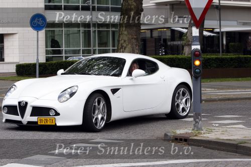 Amstelveen 21 mei 2008
Jan des Bouvrie met zijn speciale Alfa Romeo.