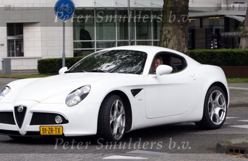 Amstelveen 21 mei 2008
Jan des Bouvrie met zijn speciale Alfa Romeo.