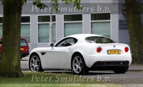 Amstelveen 21 mei 2008
Jan des Bouvrie met zijn speciale Alfa Romeo.
