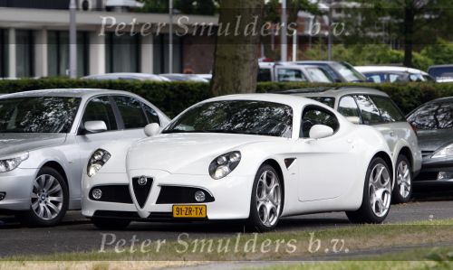 Amstelveen 21 mei 2008
Jan des Bouvrie met zijn speciale Alfa Romeo.