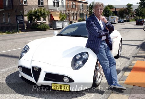 Amstelveen 21 mei 2008
Jan des Bouvrie met zijn speciale Alfa Romeo.