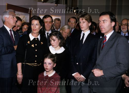 1991 Janneke Brinkman met haar man Elco Brinkman en hun kinderen