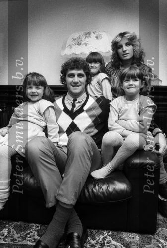 Munchen, 29 & 30 Oktober 1982
Jean Marie Pfaff spelend voor FC Bayern Munchen en samen met zijn gezin