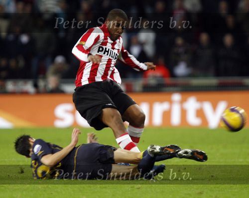 Eindhoven, 8 December 2007 Kompetitie PSV-Roda JC, eindstand 2-4 
Seizoen 2007/2008
Jefferson Farfan