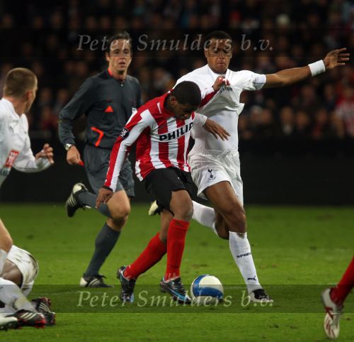 Eindhoven, 12 Maart 2008
UEFA 1/8 finale PSV-Tottenham Hotspur FC, eindstand 0-1
PSV wint na verlenging en straschoppen met 6-5 en gaat door naar de 1/4 Finale
Jefferson Farfan