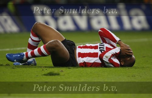 Eindhoven, 20 Oktober 2007
Kompetitiewedstrijd PSV-VVV, eindstand 3-1
Seizoen 2007/2008
Jefferson Farfan is onderuit gehaald
