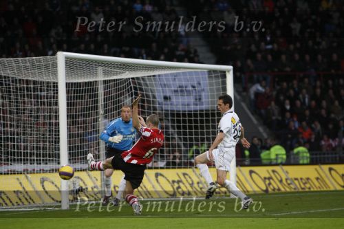 Eindhoven, 30 December 2007
Laatste Kompetitiewedstrijd van het jaar PSV-NAC  Eindstand 2-0 Seizoen 2007/2008
Jelle ten Rouwelaar  Timmy simons