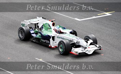 Spa 7 september 2008
Formule 1 Grand Prix van Spa Francochamps. Jenson Button  
Peter Smulders bv