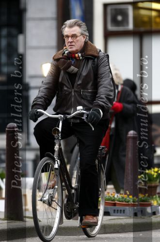 Amsterdam 9 maart 2009
Jeroe Krabbe op de fiets in amsterdam.
Peter Smulders bv