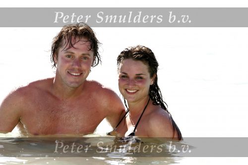 Curacao 16 Augustus 2004
Jeroen Rietbergen ( de nieuwe vriend van Linda de Mol sinds September 2007 ) en ex vriend van Lieke v Lexmond.