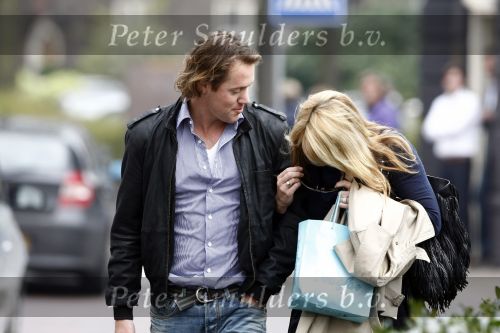 Laren 18  april 2008
Linda de Mol en Jeroen Rietbergen aan het winkelen in Laren op de verjaardag van Jeroen.
Peter Smulders bv