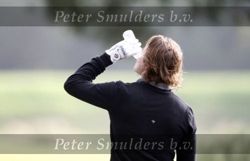 Vale do Lobo 24 februari 2008
Linda de Mol golfend met haar nieuwe vriend Jeroen Rietbergen op vale do lobo  waar Linda een huis heeft.
Peter Smulders bv