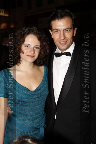 Amsterdam 7 oktober 2007
Premiere alles is liefde in Tuschinski.  Jeroen Spitsenberger met vrouw