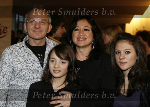 Tilburg, 20 Januari 2008
Premiere FAME in de stadsschouwburg van Tilburg 
Jeroen v Inkel met zijn gezin
