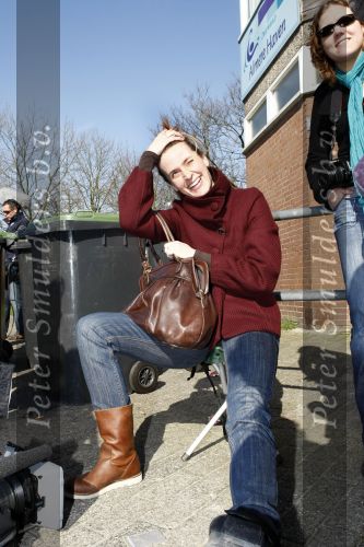 Almere 20 maart 2009
Prins Pieter Christiaan en zijn vrouw Prinses Anita bij sporthal in almere voor Make a difference day. Jetske v d Elsen met voet in gips
Peter Smulders bv