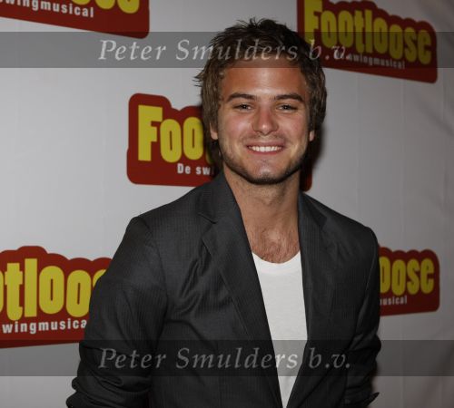 \'s-Hertogenbosch, 1 Februari 2009
Premiere Footloose
Jim Bakkum met zijn broer en schoonzus Steffi
Foto Peter Smulders BV