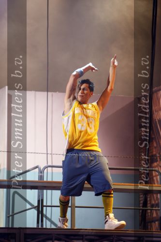 Zaandam 8 oktober 2007
Premiere Fame in schouwburg zaantheater. Jody Bernal
