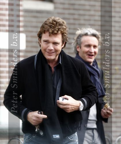Hilversum 8 februari 2008
Erland Galjaard en John de Mol  bij televisie bedrijf i hilversum.
Peter Smulders bv