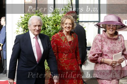 Den Haag 20 oktober 2007
Doop prinses Ariane . Koningin Beatrix Jorge Zorrequieta en Maria del carem Zorrequieta zijn daarbij aanwezig.