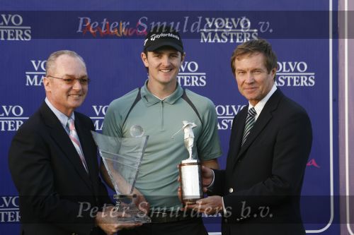 4 November 2007 Valderrama Golfclub ( Spanje )
Finaledag Volvo Masters Seizoen 2007
Justin Rose ( Winnaar en Algemeen Europees Kampioen )
met George O\'Grady
