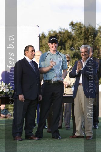 4 November 2007 Valderrama Golfclub ( Spanje )
Finaledag Volvo Masters Seizoen 2007
Justin Rose ( Winnaar en Algemeen Europees Kampioen )