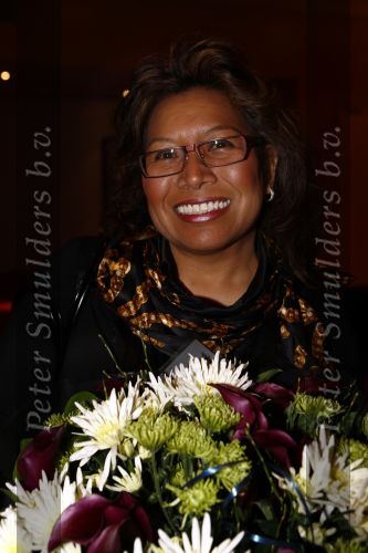 Zeist 27 december 2008
45 jarig artiesten jubileum van Ronnie Tober in he Fygi theater. 
Justine Pelmelay