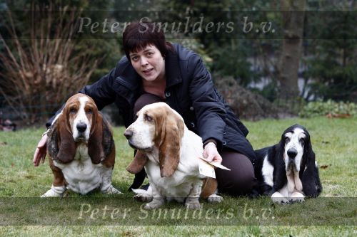 Coevorden 5 februari 2009
Karin v Basten met haar honden 
Peter Smulders bv