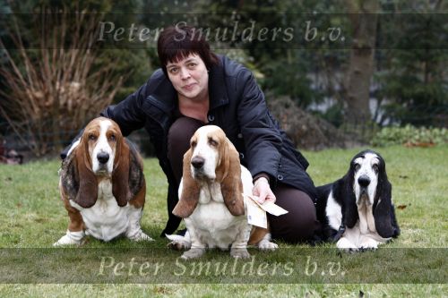 Coevorden 5 februari 2009
Karin v Basten met haar honden 
Peter Smulders bv