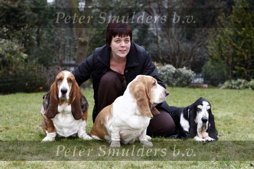 Coevorden 5 februari 2009
Karin v Basten met haar honden 
Peter Smulders bv