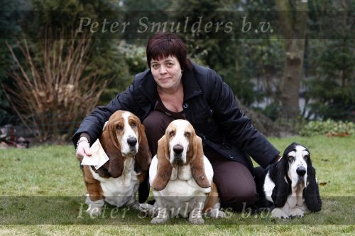 Coevorden 5 februari 2009
Karin v Basten met haar honden 
Peter Smulders bv