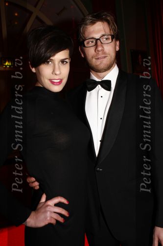 Amsterdam 11 januari 2009
Premiere Supermodel in hotel Krasnapolsky. Kassandra Schreuder met vriend
Peter Smulders bv