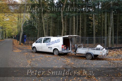 Laage Vuursche 5 november 2007
Verbouwing kasteel Drakensteijn, Drakesteijn waar koningin Beatrix gaat wonen.