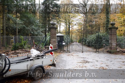 Laage Vuursche 5 november 2007
Verbouwing kasteel Drakensteijn, Drakesteijn waar koningin Beatrix gaat wonen.