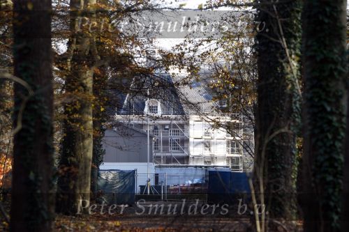 Lage Vuursche 18 november 2007
Kasteel Drakenstein van koningin Beatrix tijdens verbouwing.