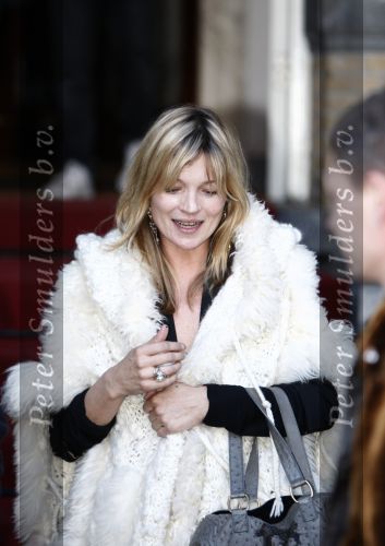 Amsterdam 24 maart 2008
Kate Moss met haar nieuwe vriend Jamie Hince bij het Amstel Hotel.
Peter Smulders bv
