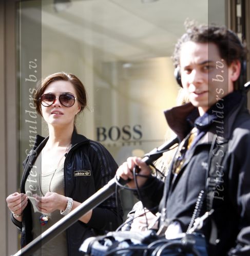 Amsterdam 15 april 2008
Kim Feenstra op de pc hooftstraat.
Peter Smulders bv