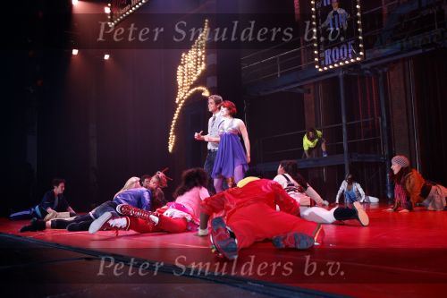 Tilburg, 20 Januari 2008
Premiere FAME in de stadsschouwburg van Tilburg met in de hoofdrollen de zwangere Kim Lian v d Meij en Jim Bakkum